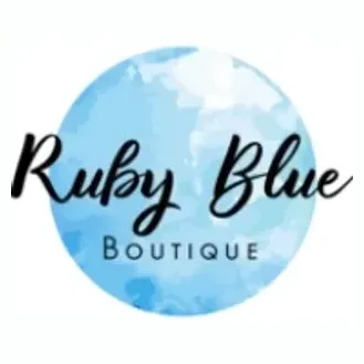 shoprubyblue brand logo for shoprubyblue.com