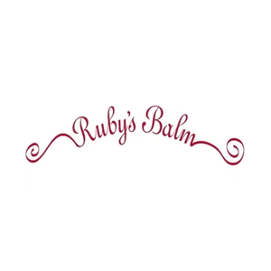 shoprubysbalm brand logo for shoprubysbalm.com