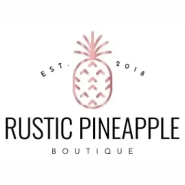 shoprusticpineapple brand logo for shoprusticpineapple.com