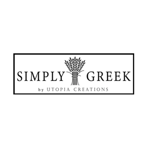 shopsimplygreek brand logo for shopsimplygreek.com