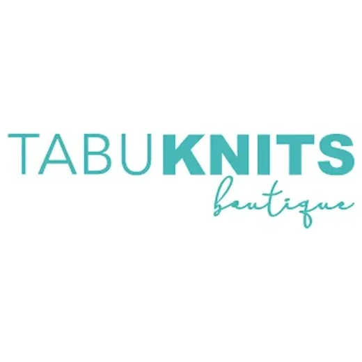 shoptabuknits brand logo for shoptabuknits.com