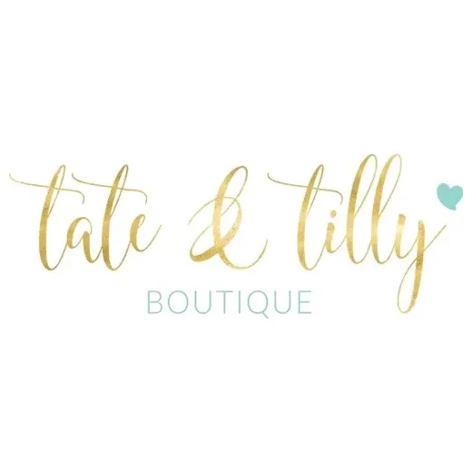 shoptateandtilly brand logo for shoptateandtilly.com