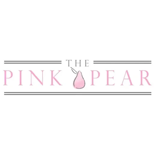 shopthepinkpear brand logo for shopthepinkpear.com
