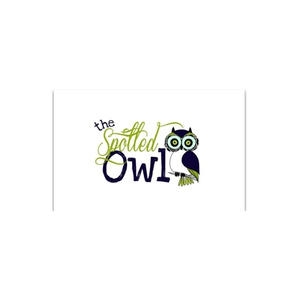 shopthespottedowl brand logo for shopthespottedowl.com