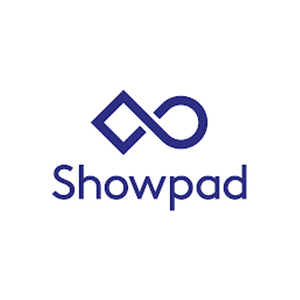 showpad brand logo for showpad.com