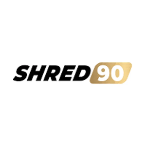 shred90 brand logo for shred90.com