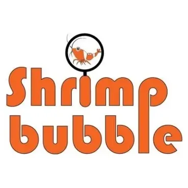 shrimpbubble brand logo for shrimpbubble.com