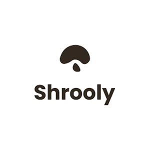 shrooly brand logo for shrooly.com
