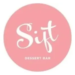 siftdessertbar brand logo for siftdessertbar.com