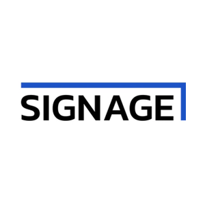 signage brand logo for signage.com