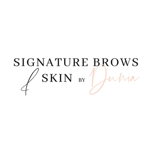 signatureskincaremakeup brand logo for signatureskincaremakeup.com