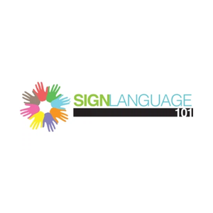 signlanguage101 brand logo for signlanguage101.com