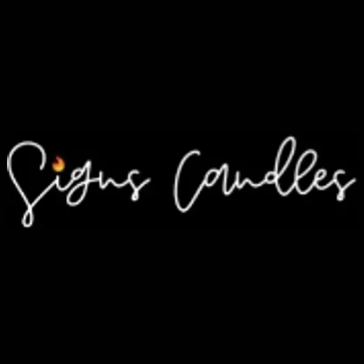 signscandles brand logo for signscandles.com