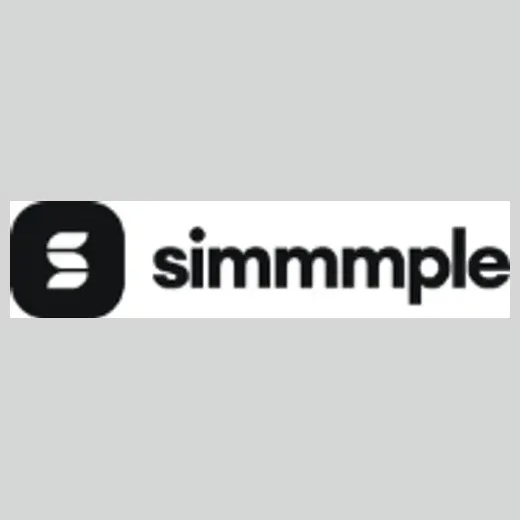 simmmple brand logo for simmmple.com