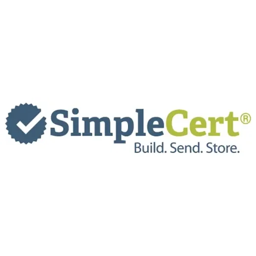 simplecert brand logo for simplecert.net
