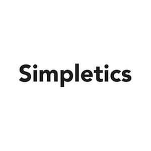 Simpletics brand logo for simpletics.com