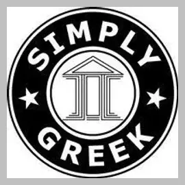 simplygreek brand logo for simplygreek.com