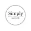 Simply Hair Co. brand logo for simplyhairco.com