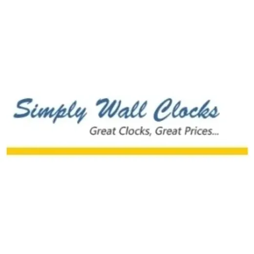 simplywallclocks brand logo for simplywallclocks.com