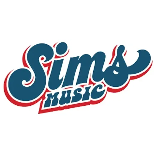 simsmusic brand logo for simsmusic.com
