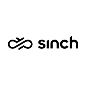 sinch brand logo for sinch.com