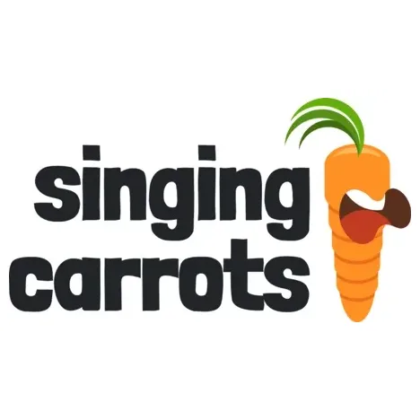 singingcarrots brand logo for singingcarrots.com