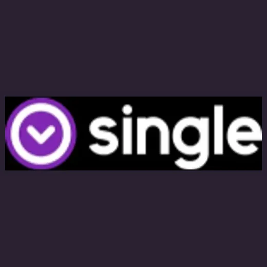single brand logo for single.xyz