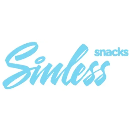 sinlesssnacks brand logo for sinlesssnacks.com