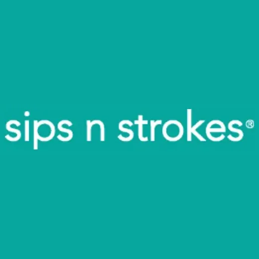 sipsnstrokes brand logo for sipsnstrokes.com