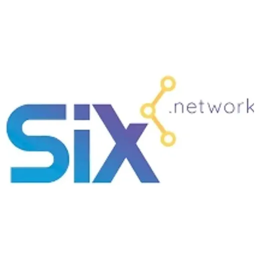 six brand logo for six.network