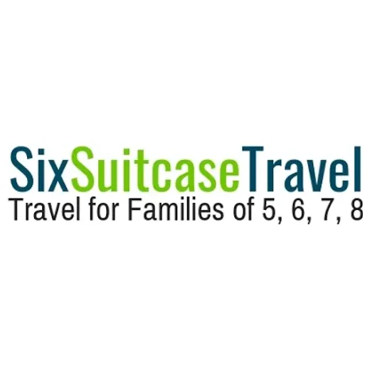 sixsuitcasetravel brand logo for sixsuitcasetravel.com