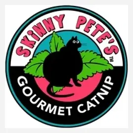 skinnypetescatnip brand logo for skinnypetescatnip.com