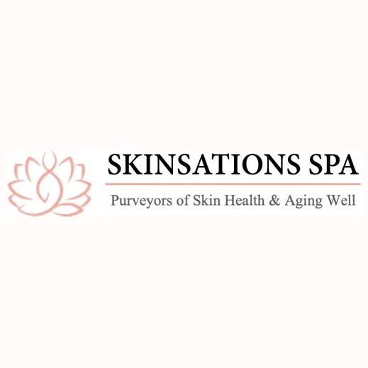 skinsationsspa brand logo for skinsationsspa.com
