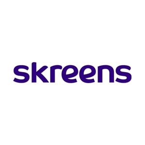 skreens brand logo for skreens.com