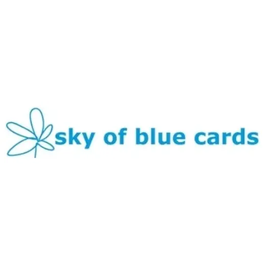 skyofbluecards brand logo for skyofbluecards.com
