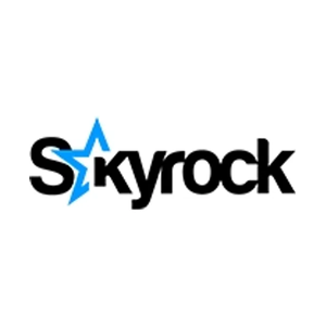 skyrock brand logo for skyrock.com