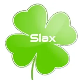 slax brand logo for slax.org