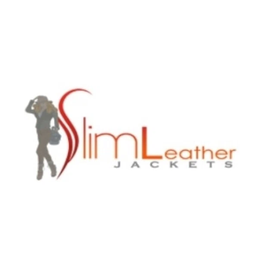 slimleatherjackets brand logo for slimleatherjackets.com
