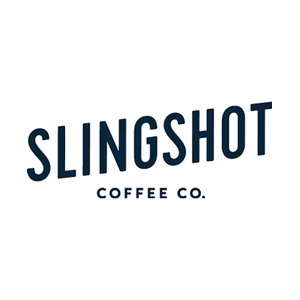 slingshotcoffee brand logo for slingshotcoffee.com