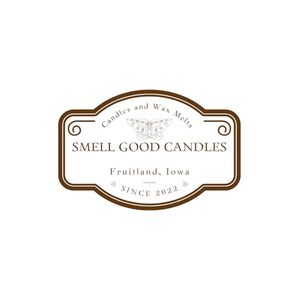 smellgoodcandle brand logo for smellgoodcandle.com