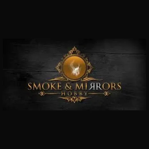 smokeandmirrorshobby brand logo for smokeandmirrorshobby.com