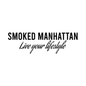 smokedmanhattan brand logo for smokedmanhattan.com