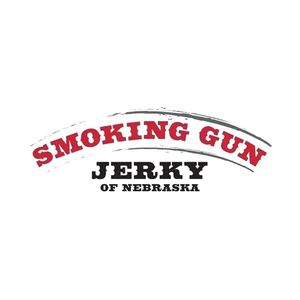 smokinggunjerky brand logo for smokinggunjerky.com