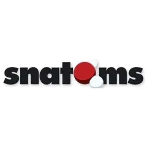 snatoms brand logo for snatoms.com