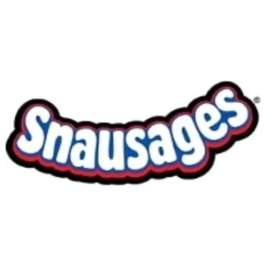 snausages brand logo for snausages.com