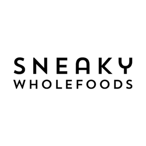 sneakywholefoods brand logo for sneakywholefoods.com
