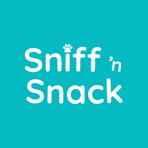 sniffnsnack brand logo for sniffnsnack.com
