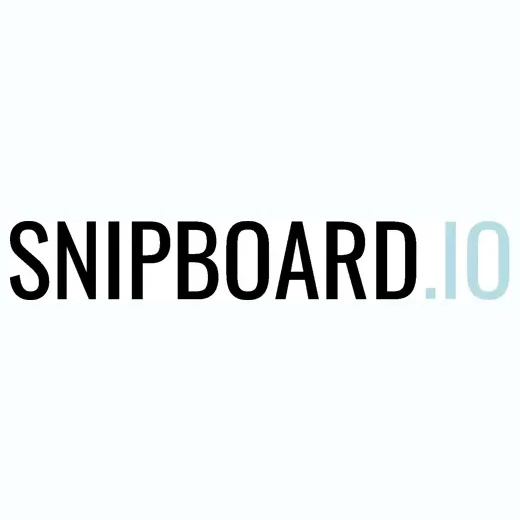 snipboard brand logo for snipboard.io