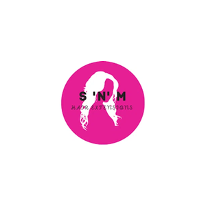 snmhairxtensions brand logo for snmhairxtensions.com