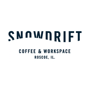 snowdriftcoffee brand logo for snowdriftcoffee.com